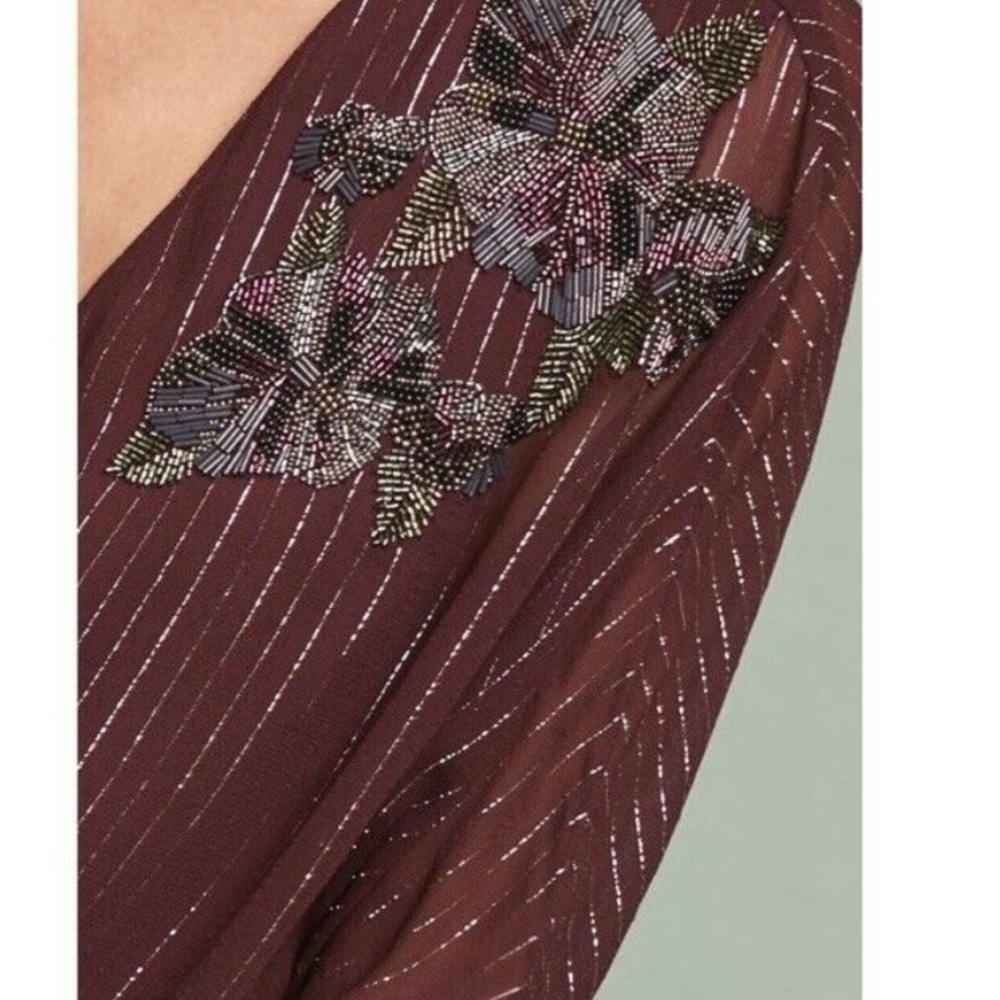 Anthropologie Ranna Gill Cassel Petite Buttondown NWT Size Medium Petite - Picture 2 of 8